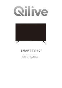 Manual Qilive Q40FS211B Televizor LED