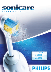 사용 설명서 필립스 HX7551 Sonicare Elite 7000 전기 칫솔