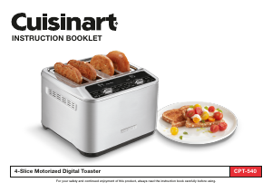 Handleiding Cuisinart CPT-540 Broodrooster