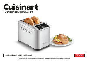 Handleiding Cuisinart CPT-520 Broodrooster