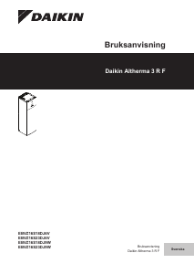 Bruksanvisning Daikin EBVZ16S23DJ9W Värmepump