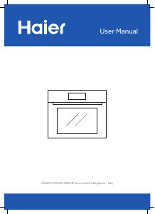 Bedienungsanleitung Haier HWO45NM6SXB1 Backofen