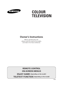 Handleiding Samsung CS-25M6MC Televisie