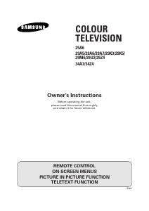 Handleiding Samsung CS-29M6PT Televisie