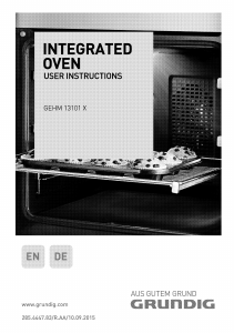Bedienungsanleitung Grundig GEHM 13101 X Herd