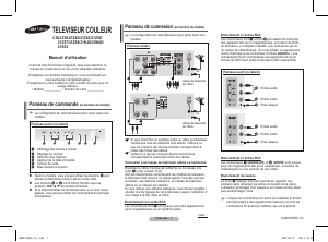 Mode d’emploi Samsung CS-21M40SN Téléviseur