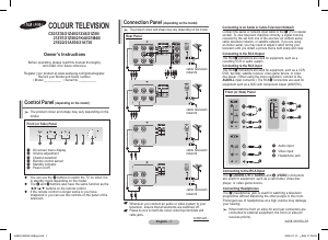 Handleiding Samsung CS-21K50SN Televisie