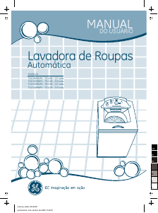 Manual GE TD1538PBXP0 Máquina de lavar roupa