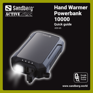 Handleiding Sandberg 420-65 Mobiele oplader