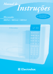 Manual Electrolux MEX41 Micro-onda