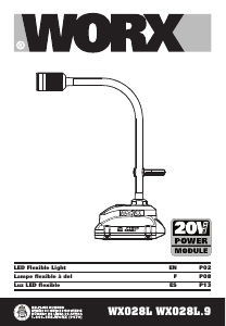 Mode d’emploi Worx WX028L.9 Lampe