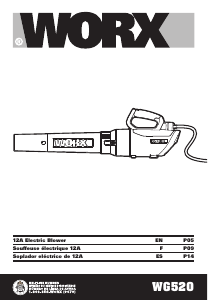 Handleiding Worx WG520 Bladblazer