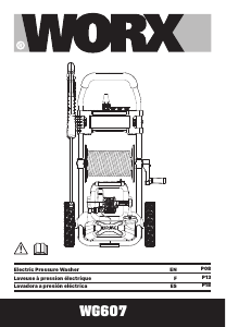 Mode d’emploi Worx WG607 Nettoyeur haute pression