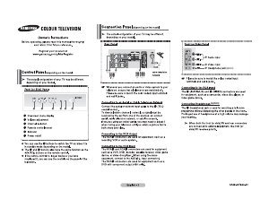 Manual Samsung CS-21Z43SN Television
