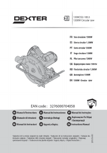 Manual Dexter Power 1300CIS2-185.5 Ferăstrău circular