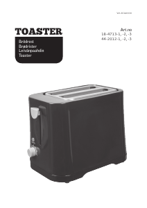 Manual Clas Ohlson T353Vm Toaster