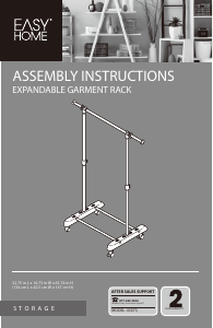 Handleiding EasyHome 43073 Kapstok