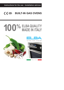 Handleiding Elba AS109-71X 50MB Oven