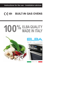 Manual Elba ASE108-92X 50MB Oven