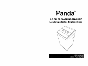 Manual Panda PAN50SWF2 Washing Machine