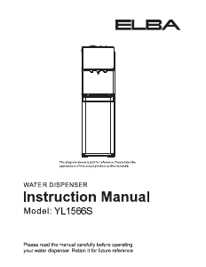 Handleiding Elba YL1566S Waterdispenser
