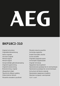 Руководство AEG BKP18C2-310 Герметизирующий пистолет