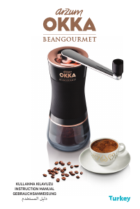Manual Arzum OK003 Okka Coffee Grinder