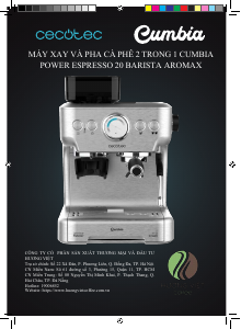 Hướng dẫn sử dụng Cecotec Cumbia Máy pha cà phê Espresso