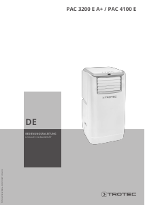 Bedienungsanleitung Trotec PAC 4100 E Klimagerät