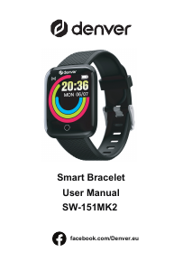 Brugsanvisning Denver SW-151MK2 Smartwatch
