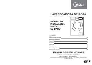 Manual de uso Midea MLCF102N2SNDW Lavasecadora