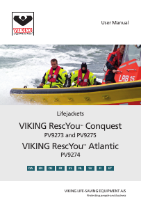Bedienungsanleitung Viking PV9274 RescYou Atlantic Rettungsweste