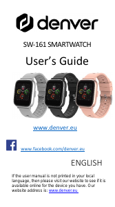 Brugsanvisning Denver SW-161MK2 Smartwatch