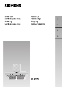Käyttöohje Siemens LC46956 Liesituuletin