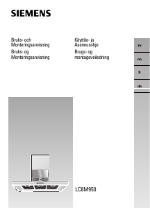 Bruksanvisning Siemens LC8M950 Kjøkkenvifte