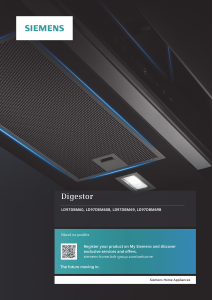 Návod Siemens LD97DBM69B Digestor
