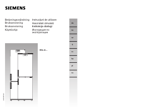 Brugsanvisning Siemens KG36U122 Køle-fryseskab