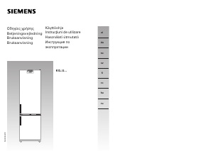 Brugsanvisning Siemens KG40U621EU Køle-fryseskab