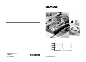 Bruksanvisning Siemens ER726RT90E Kokeplate