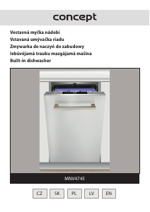 Manual Concept MNV4745 Dishwasher