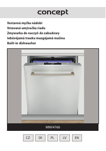 Manual Concept MNV4760 Dishwasher