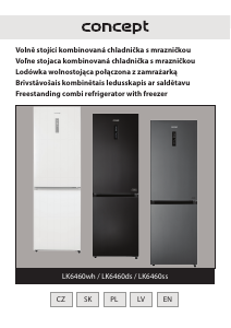 Manual Concept LK6460SS Fridge-Freezer