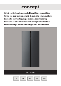Manual Concept LA7383DS Fridge-Freezer