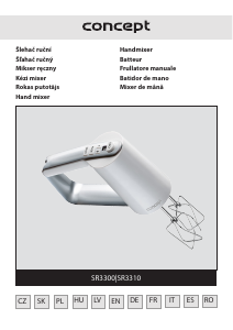 Manual Concept SR3300 Hand Mixer