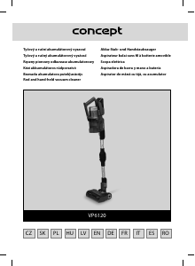 Manuale Concept VP6120 Aspirapolvere