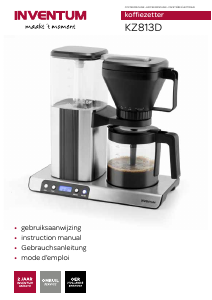 Manual Inventum KZ813D Coffee Machine