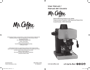 Handleiding Mr. Coffee BVCM-ECM260 Koffiezetapparaat