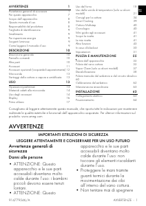 Manuale Smeg SO6606APNR Forno