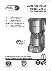 Priručnik Switch On CM-G0001 Aparat za kavu