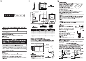 Manual de uso Orbis 4166GO Calefactor